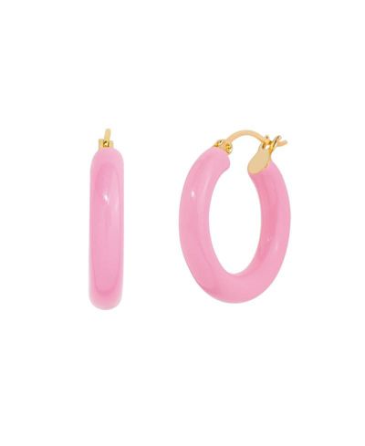 Little Sky Stone серьги Sasha Enamel Hoops