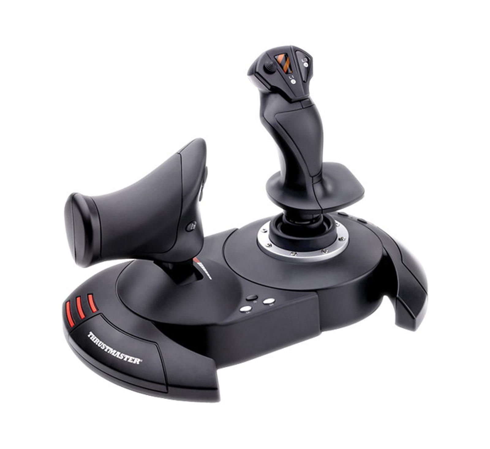 Джойстик Thrustmaster T.Flight Hotas X с отсоединяемым рычагом, черный