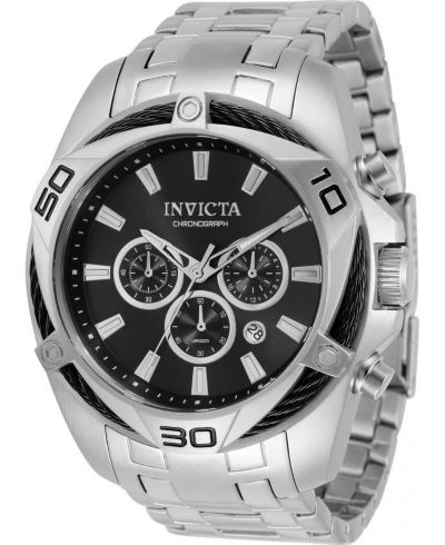 Invicta Men's 32372 Bolt Quartz Chronograph Black Dial Watch