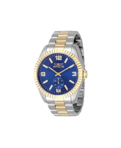Invicta Men's 49387 Specialty  Quartz Multifunction Blue Dial Watch