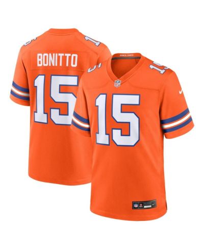 Nike мужская игровая джерси Denver Broncos Nik Bonitto, оранжевая