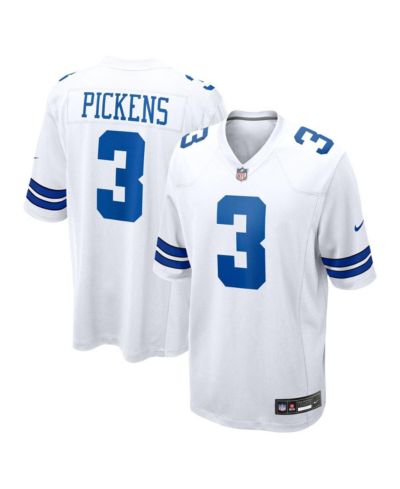 Nike Мужская игровая джерси George Pickens Dallas Cowboys, белая