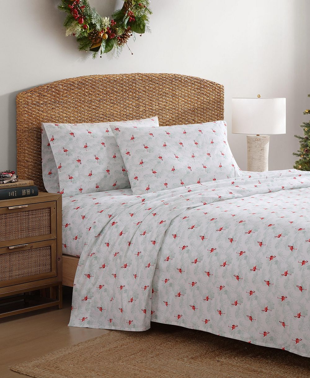 Tommy Bahama праздничный комплект постельного белья из хлопка 200-Thread Count, King