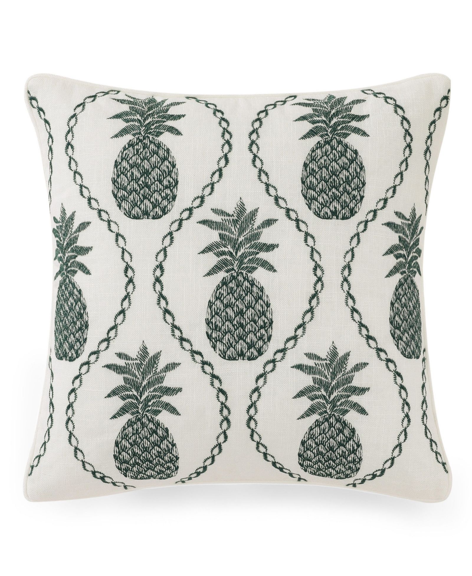 Tommy Bahama Декоративная подушка Golden Pineapple из полиэстера, 20" X 20"