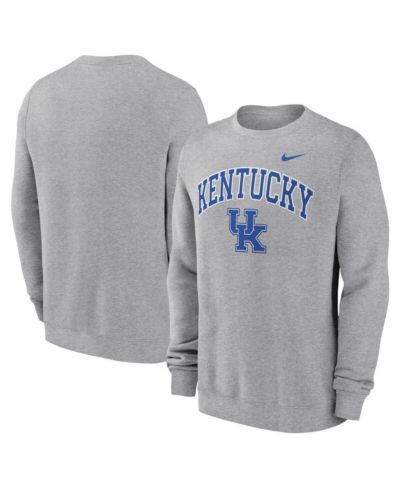 Мужская толстовка Nike Gray Kentucky Wildcats Arch Pullover