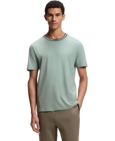 BOSS by Hugo Boss Men's Cotton Regular-Fit Crew-Neck T-Shirt