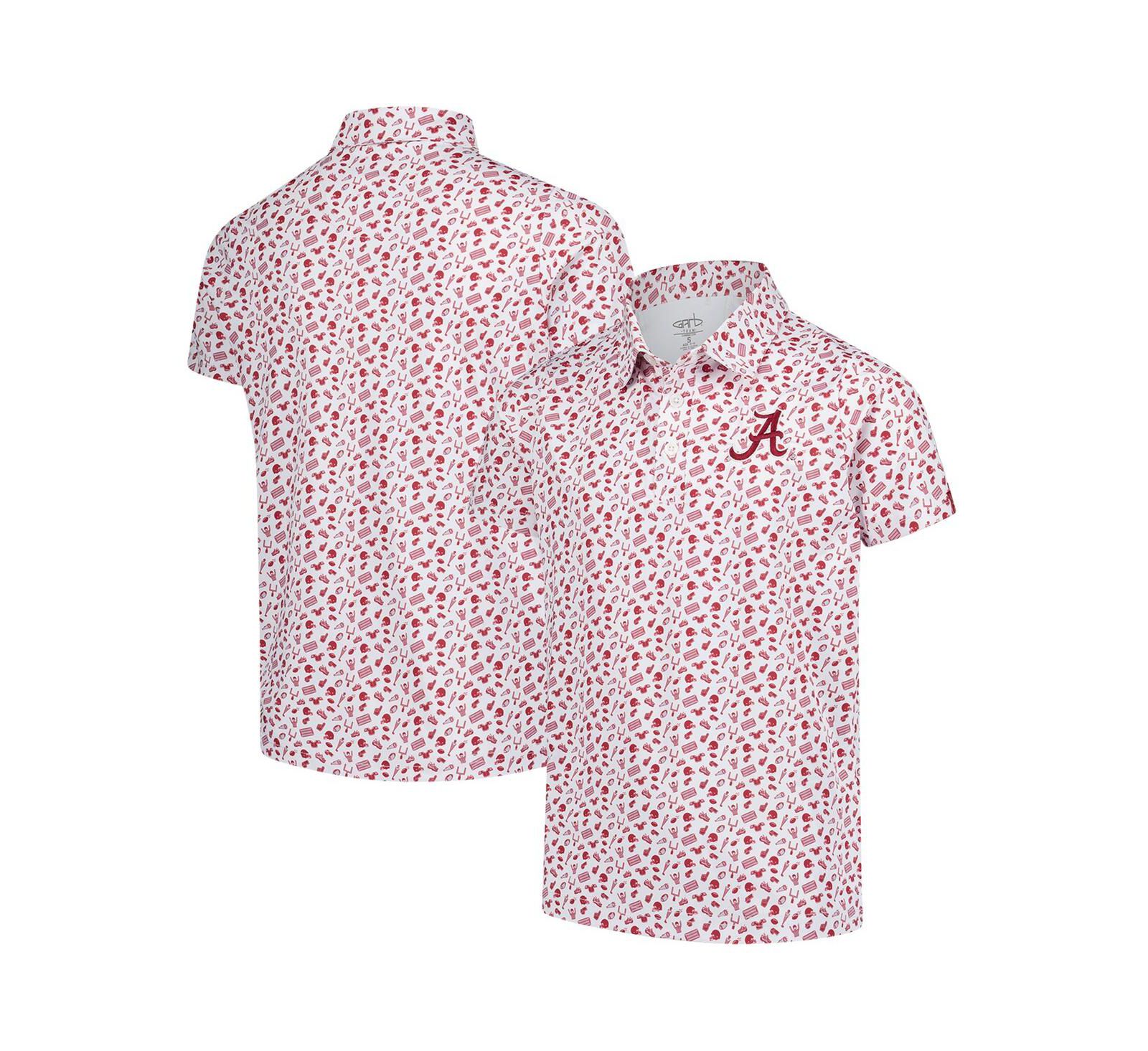 Garb Детское поло с принтом Alabama Crimson Tide