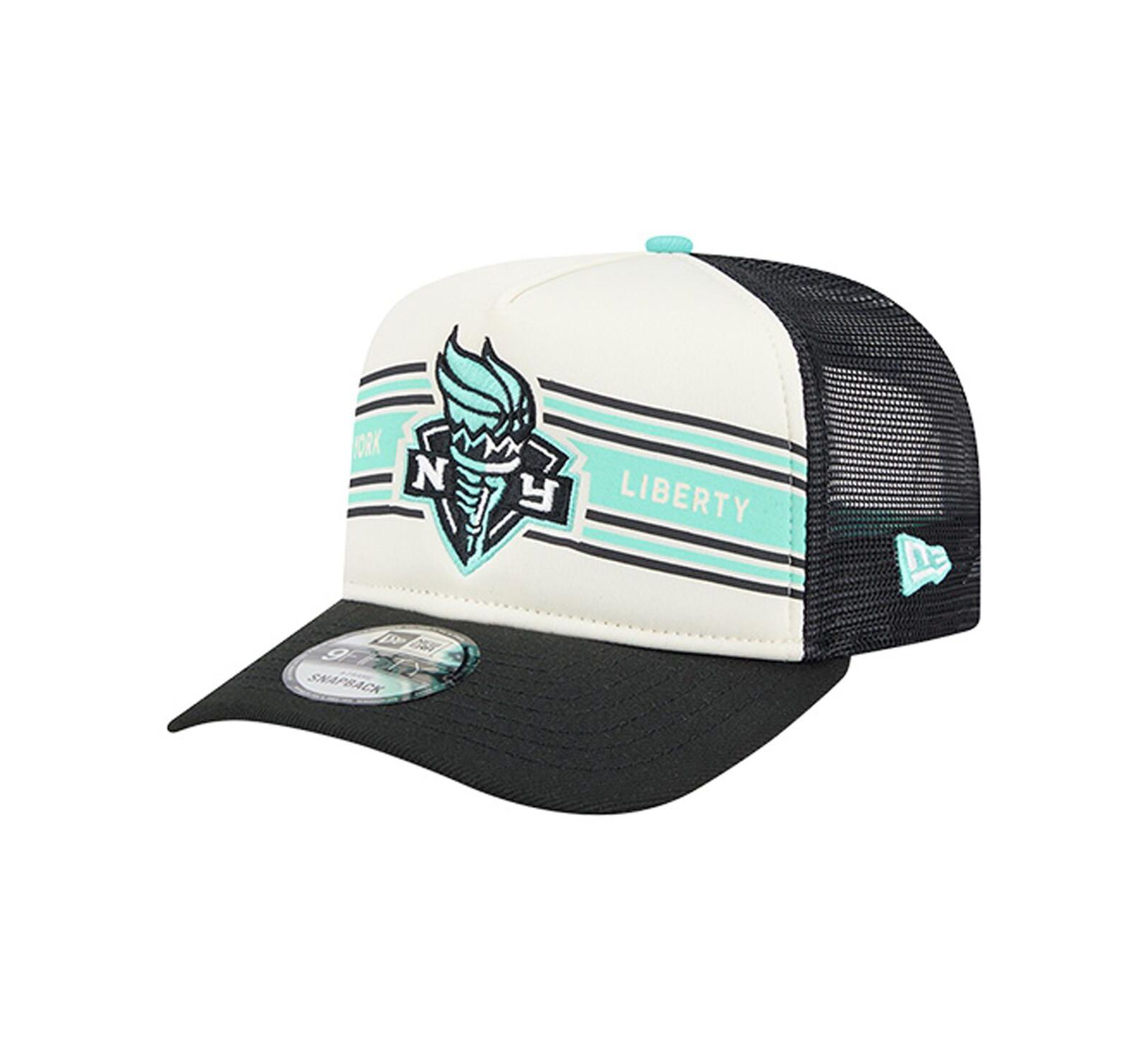 Мужская и женская кепка New Era New York Liberty White/Black