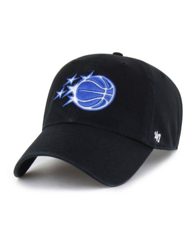 '47 Brand Мужская кепка '47 Brand Black Orlando Magic Core Logo Clean Up Adjustable