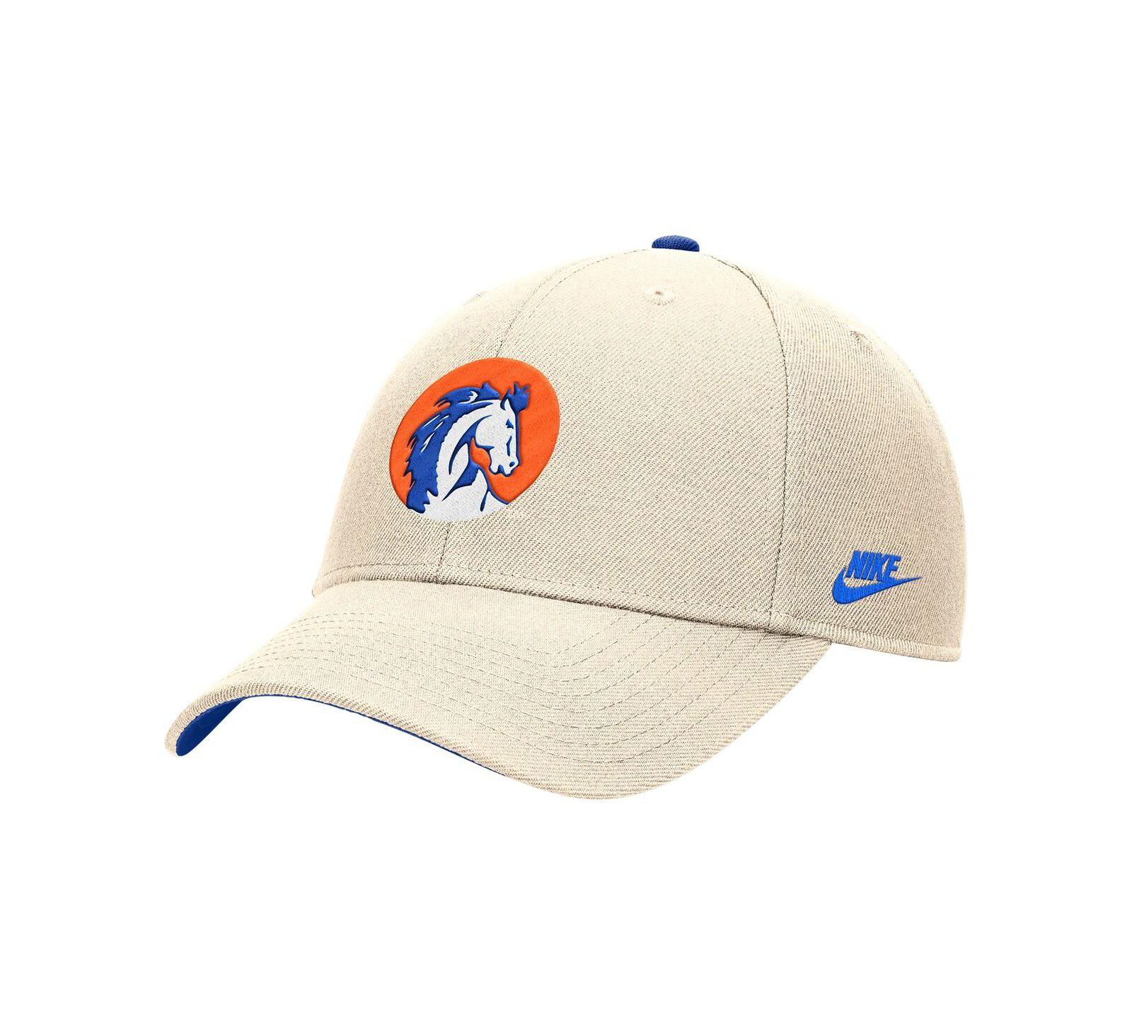 Мужская регулируемая кепка Nike Boise State Broncos Rise Dri-FIT