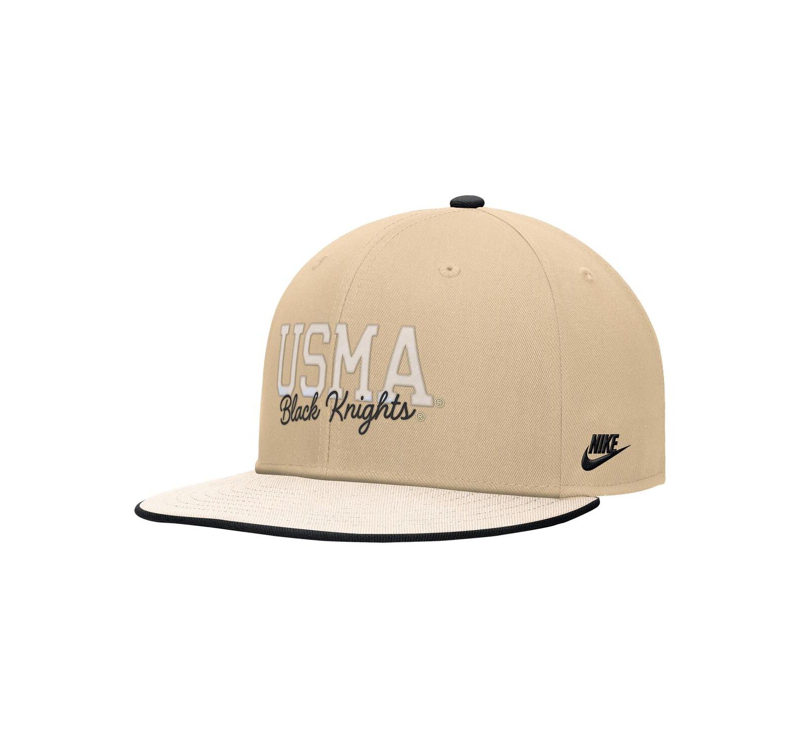 Мужская кепка Nike Gold Army Black Knights Script Pro Dri-FIT Snapback