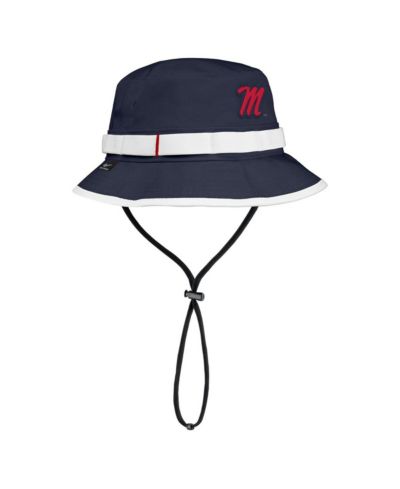 Nike Men's Navy Ole Miss Rebels 2025 On-Field Boonie Performance Bucket Hat