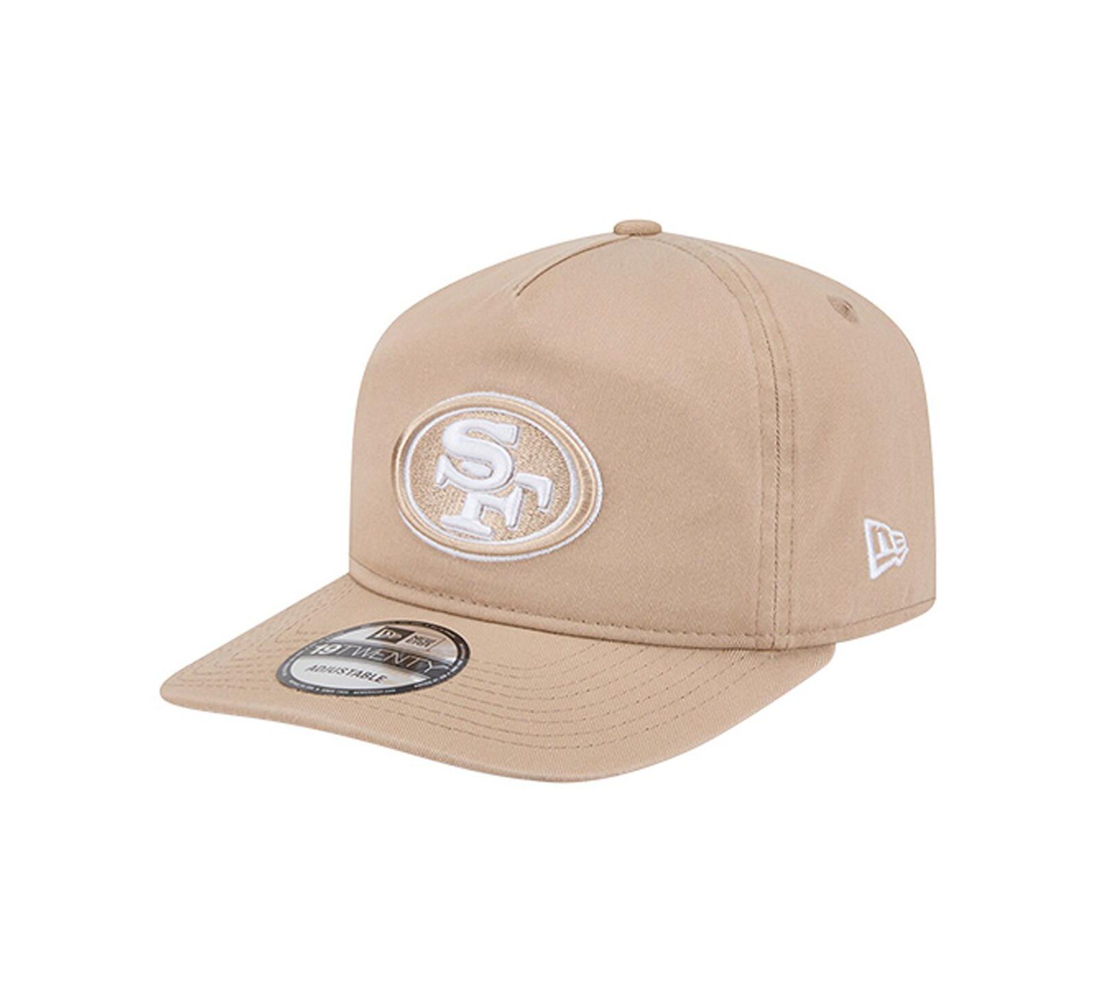 Мужская кепка New Era Tan San Francisco 49ers 19TWENTY Adjustable