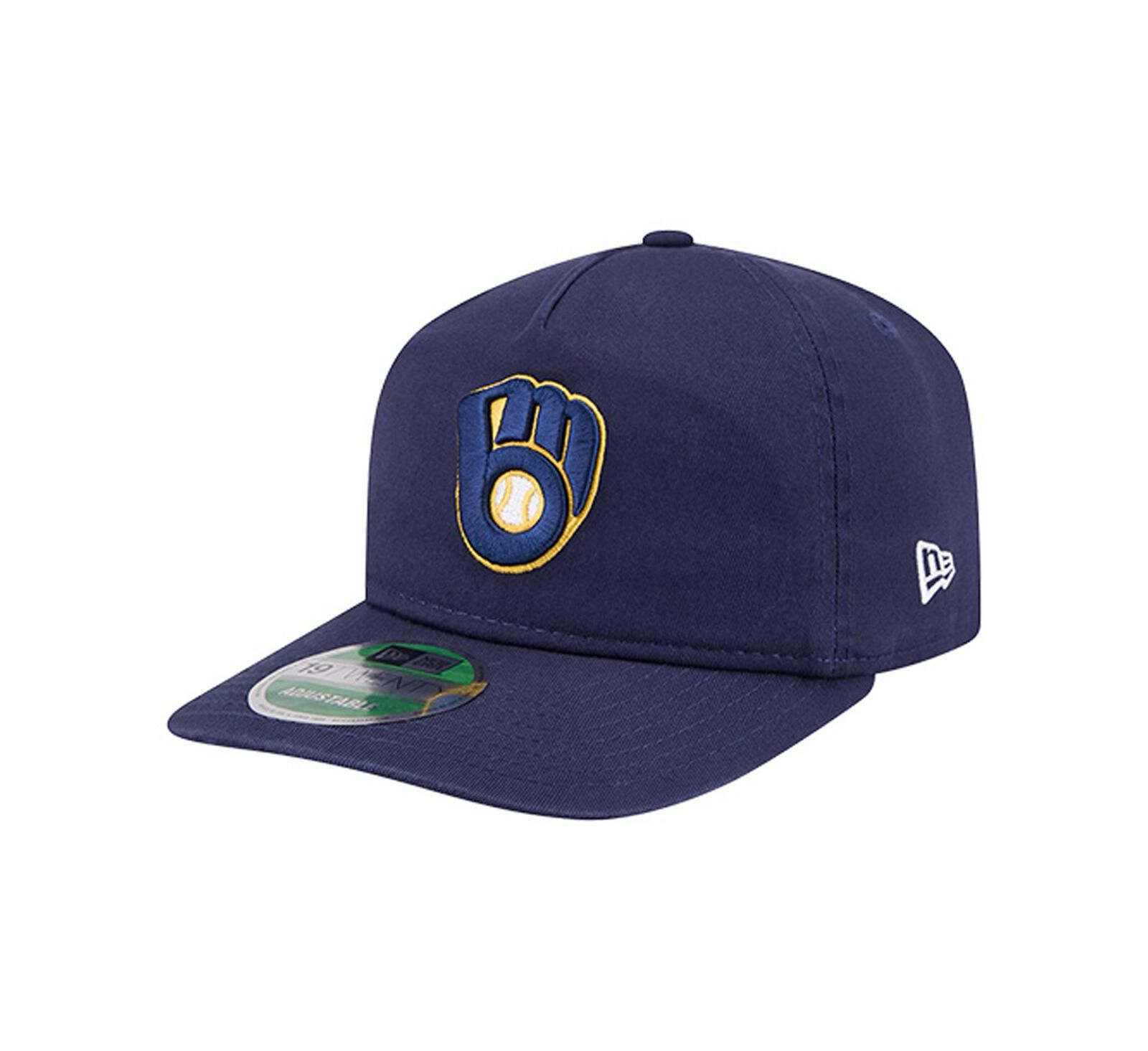 Мужская регулируемая кепка New Era Milwaukee Brewers Team 19TWENTY