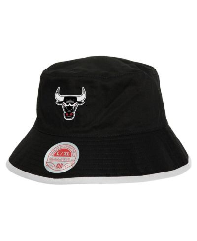 Мужская реверсивная панама Mitchell & Ness Chicago Bulls, черная/красная