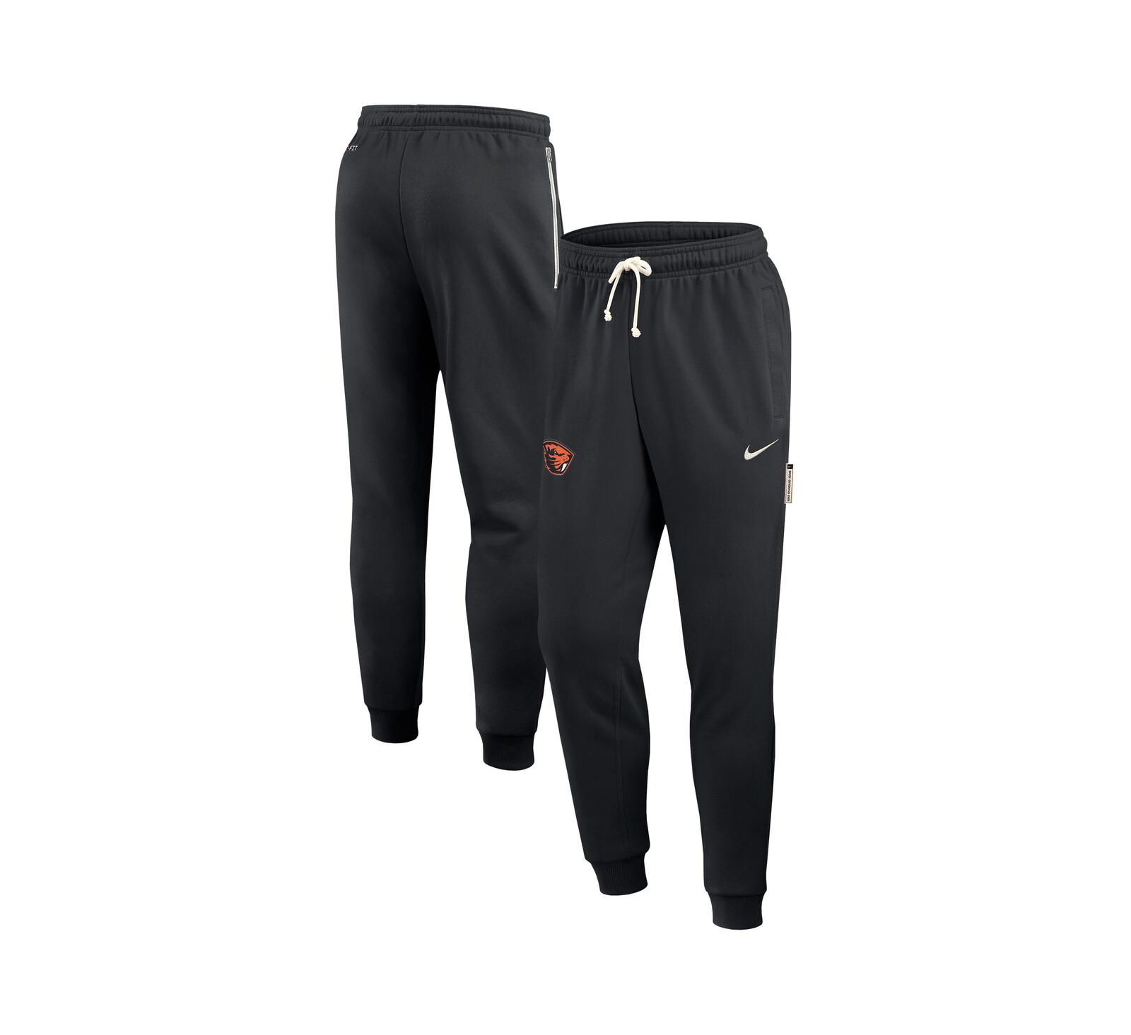 Мужские спортивные брюки Nike Black Oregon State Beavers 2025 Sideline Standard Issue Dri-FIT Taper
