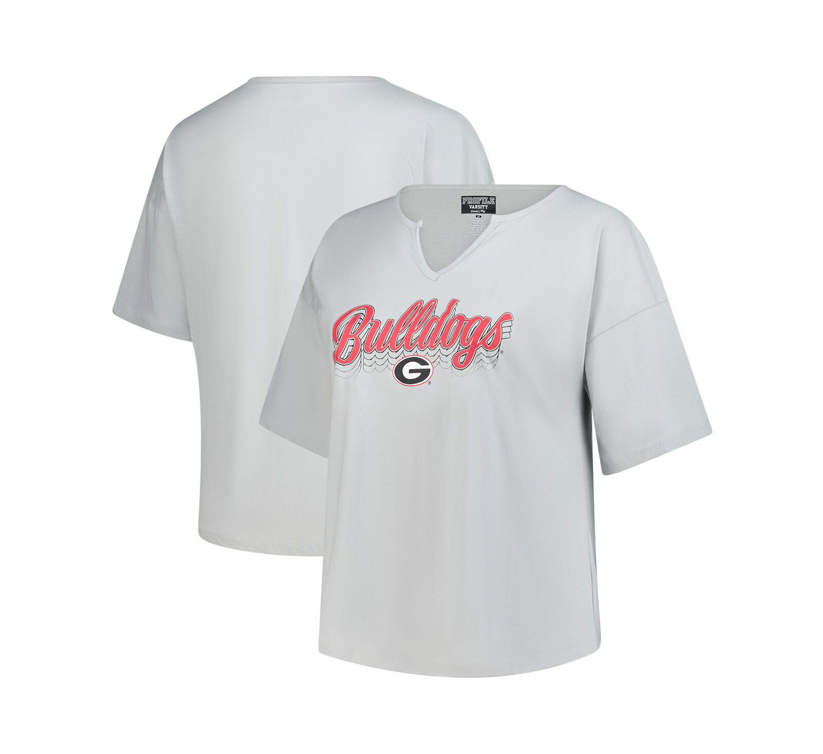 Женская футболка Fanatics Georgia Bulldogs Plus Size