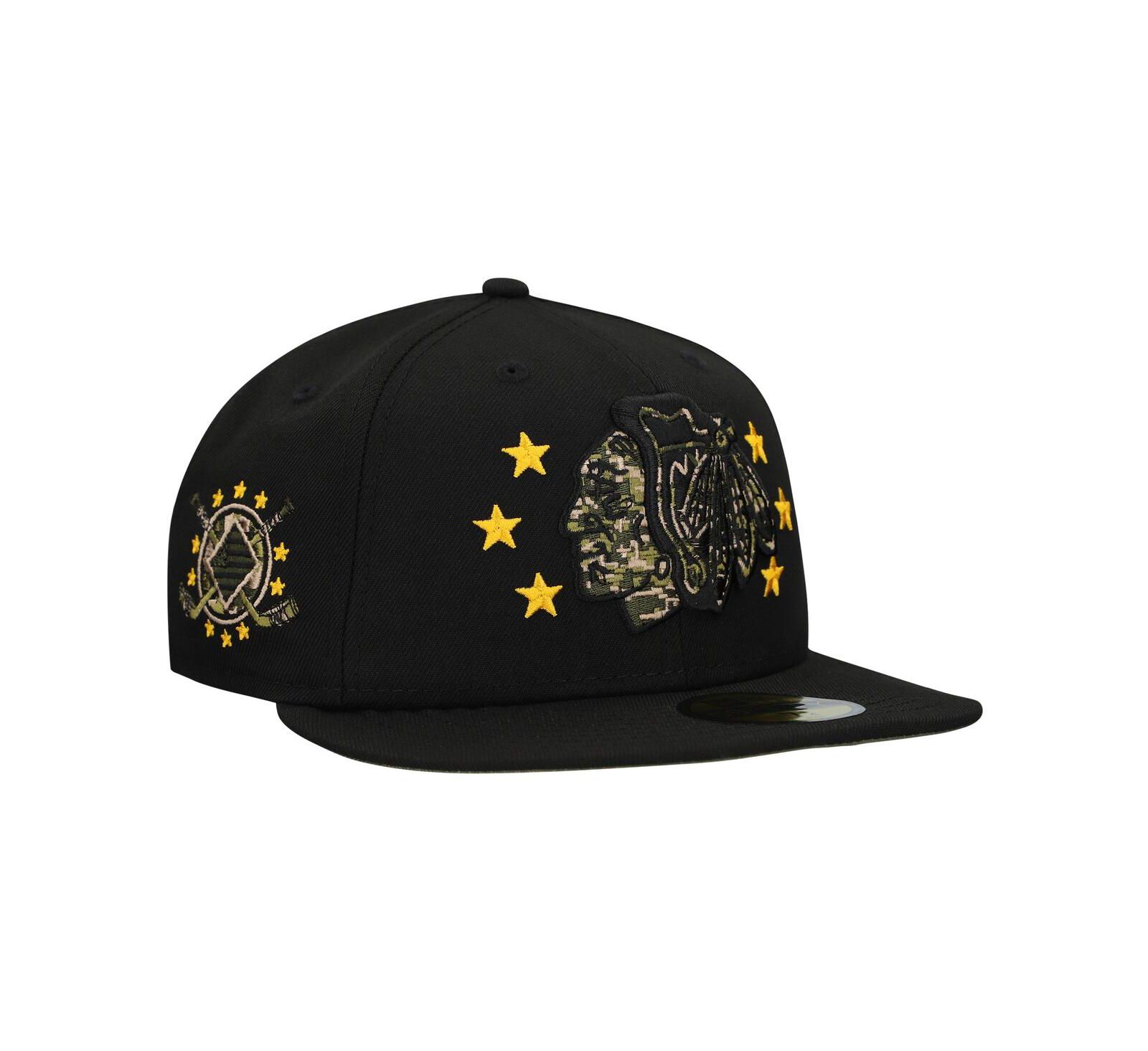 Мужская кепка New Era Chicago Blackhawks 59FIFTY Digital Camo