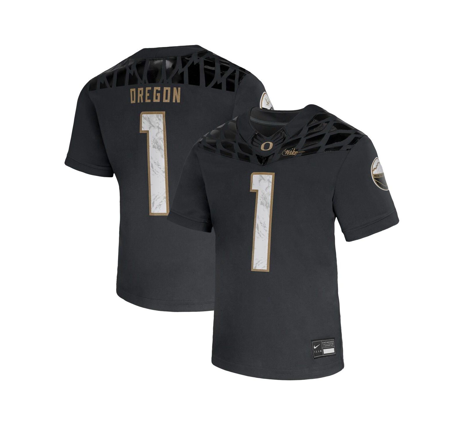 Детская джерси Nike Toddler 1 Anthracite Oregon Ducks Shoe Duck Vapor Fusion