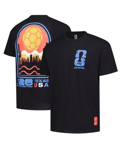 Мужская футболка Outerstuff 2026 FIFA World Cup Houston Host City, черная