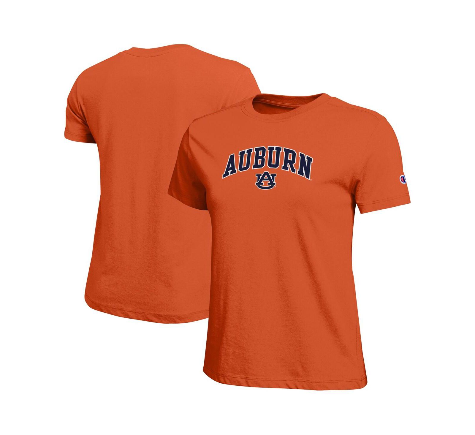 Champion Женская футболка Orange Auburn Tigers Arched Over Logo