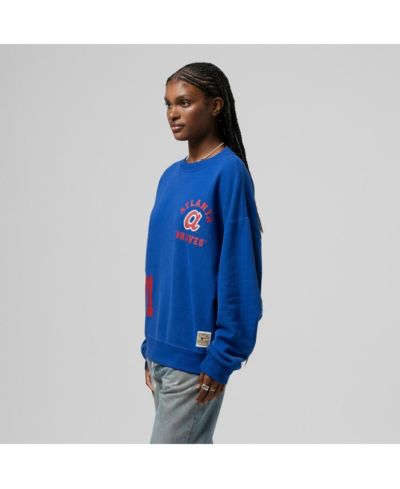 Свитшот Mitchell & Ness Women's Royal Atlanta Braves Cooperstown Collection