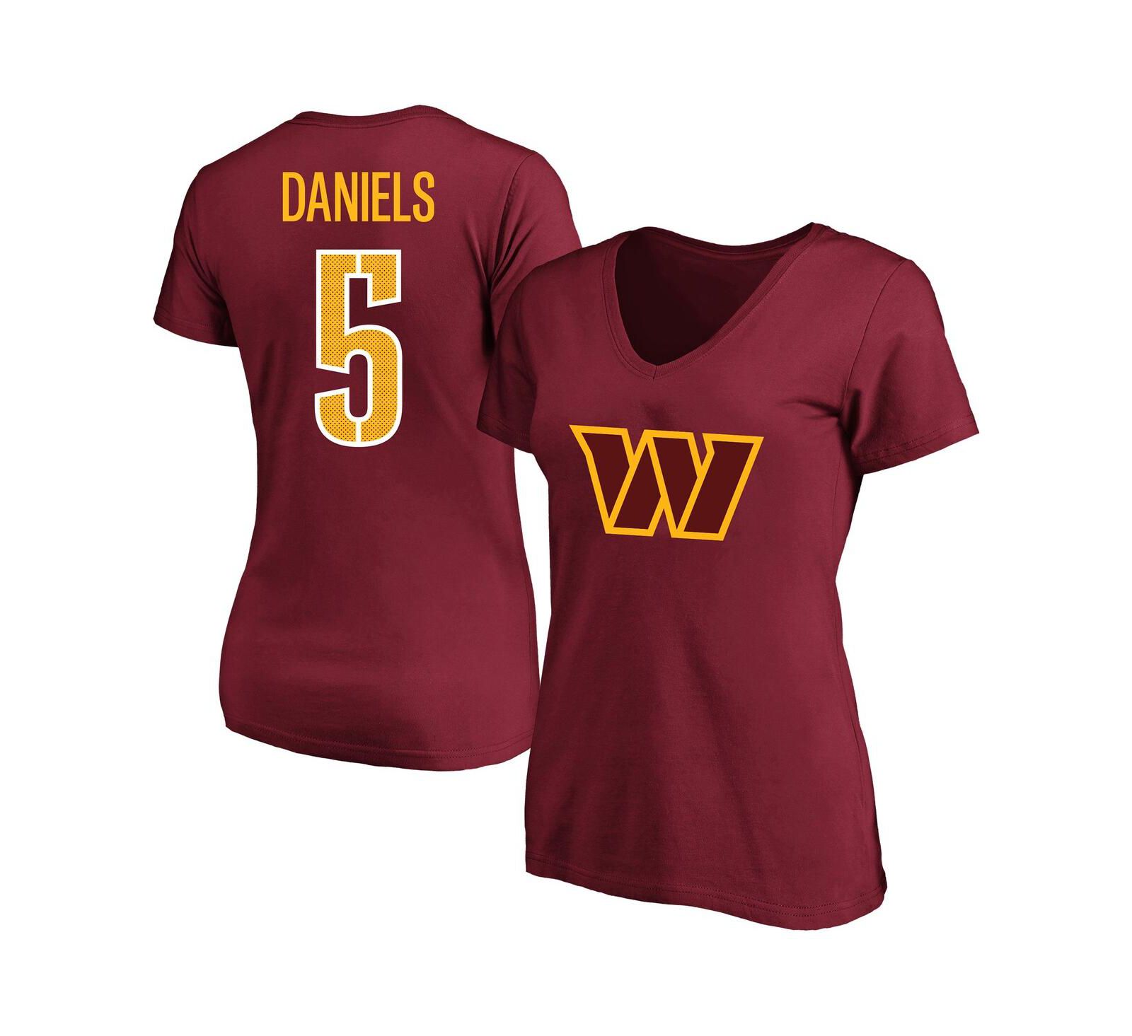 Fanatics Женская футболка Plus Size Jayden Daniels Washington Commanders