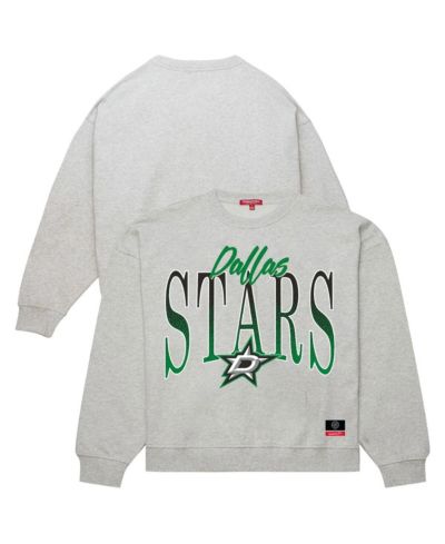 Mitchell & Ness Женский свитшот Dallas Stars Hockey Night Heather Gray