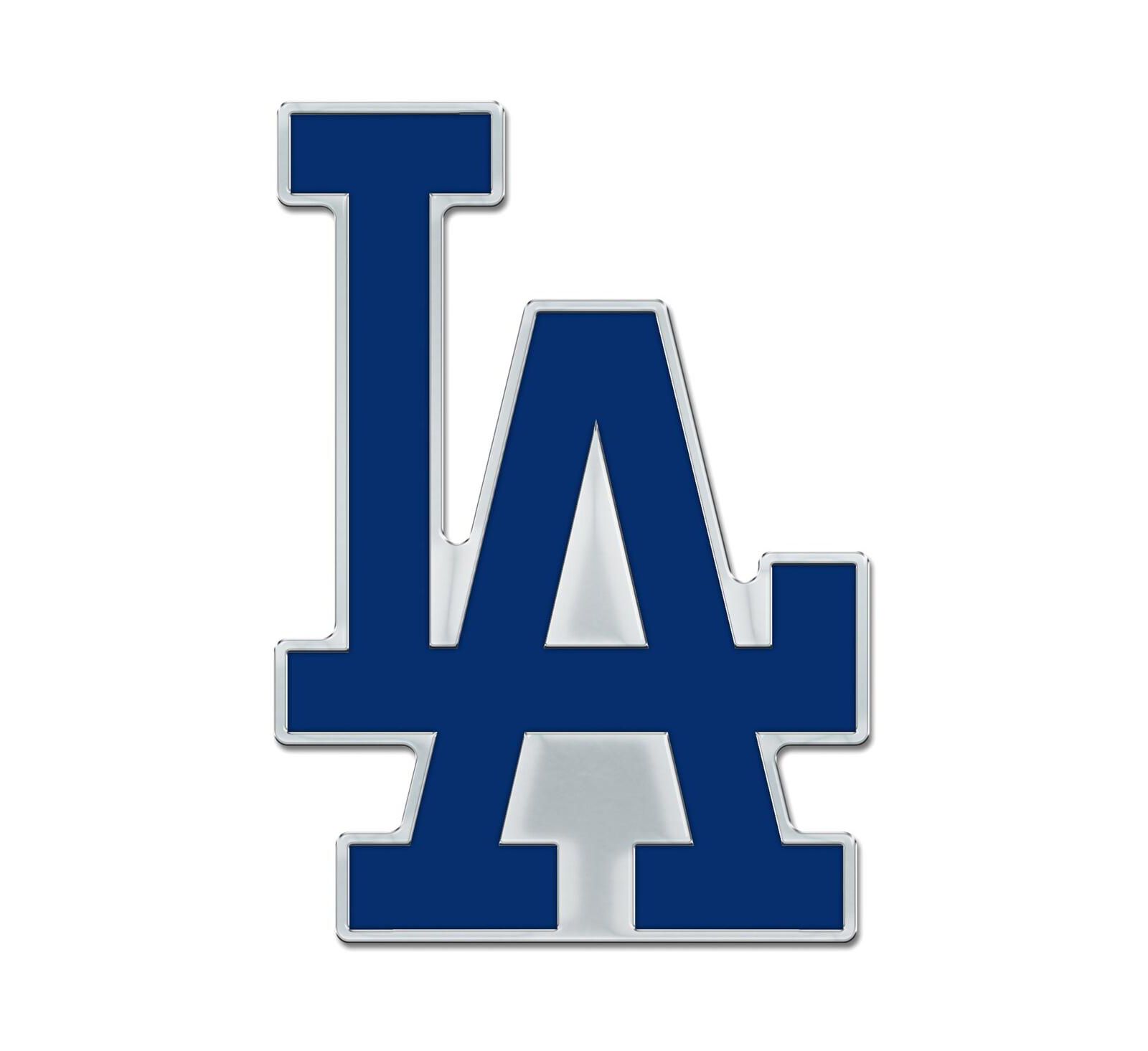 Wincraft Los Angeles Dodgers Colored Chrome Auto Emblem