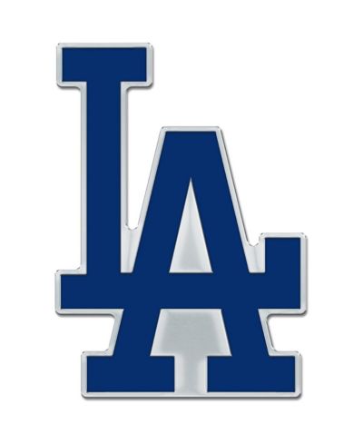 Автомобильный значок Wincraft Los Angeles Dodgers Colored Chrome