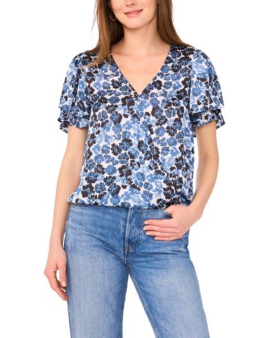 Vince Camuto Women's Short Sleeve Top