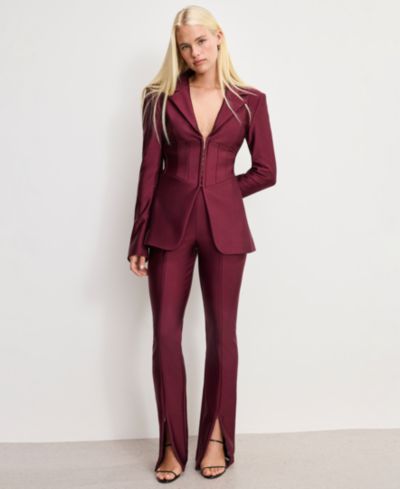 Good American Женские компрессионные брюки Dolly Joleans, Regular & Plus Size
