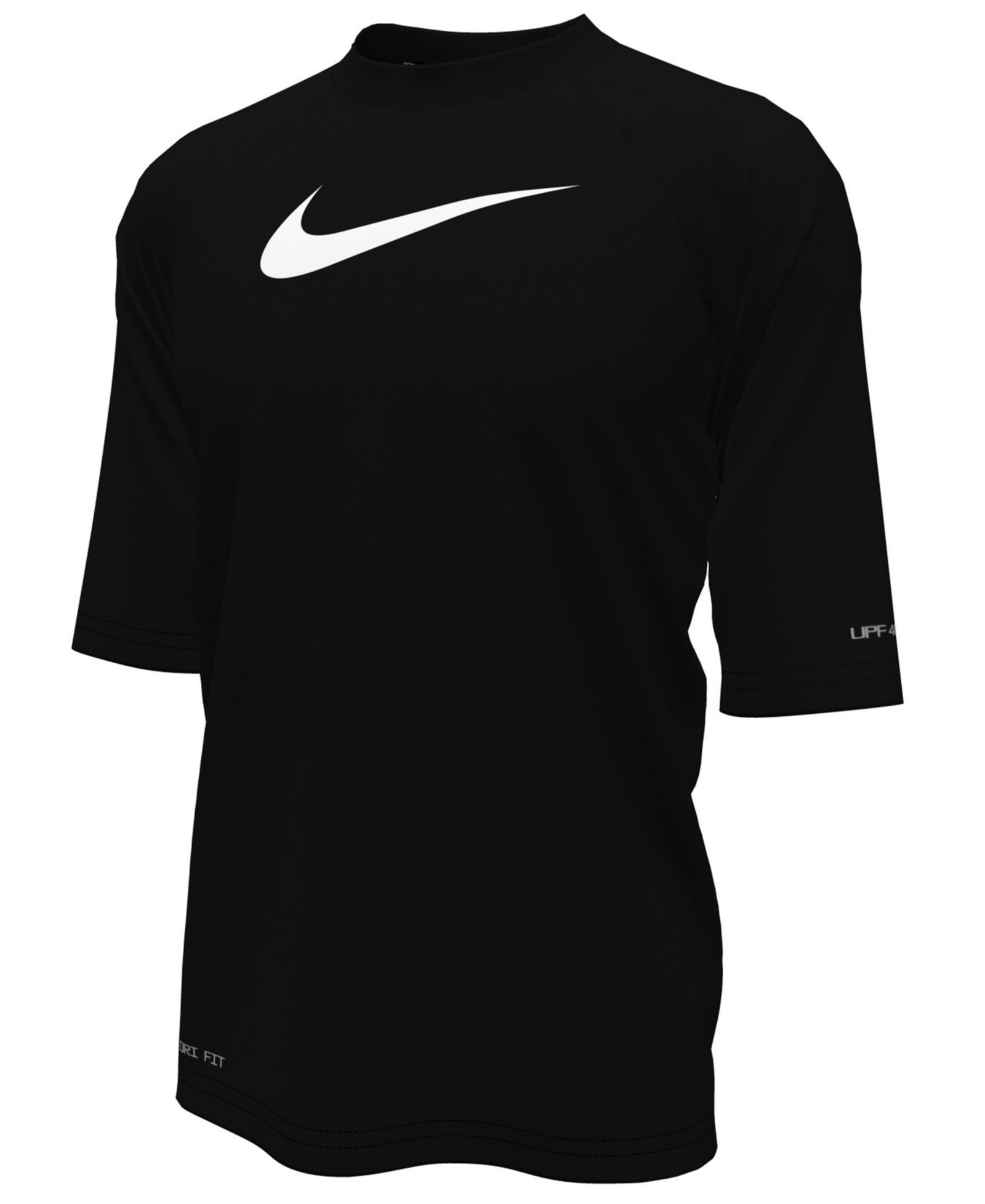 Nike Boys' 8-20 High Neck Hydroguard Short-Sleeve Top