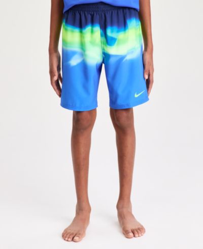 Nike Boys' 8-20 Fade Ombre Print Swim Trunks