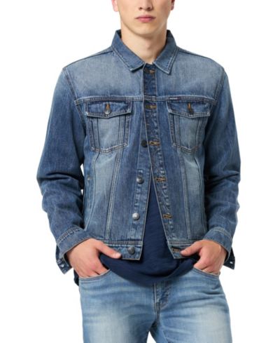 Buffalo David Bitton Men's Vintage-Style Long-Sleeve Jacket