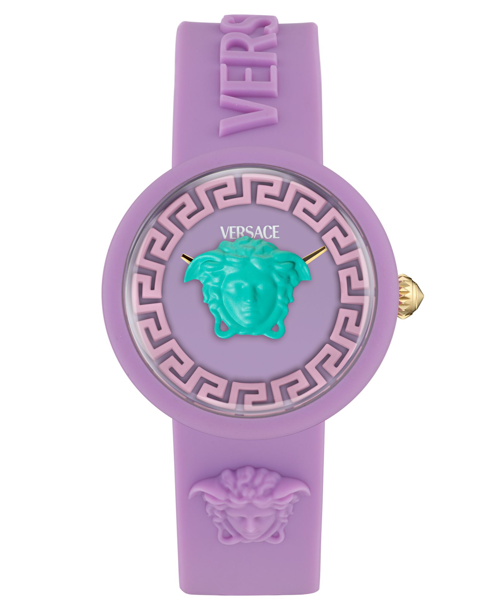 Детские часы Versace Medusa Pop Purple Silicone Strap 32mm