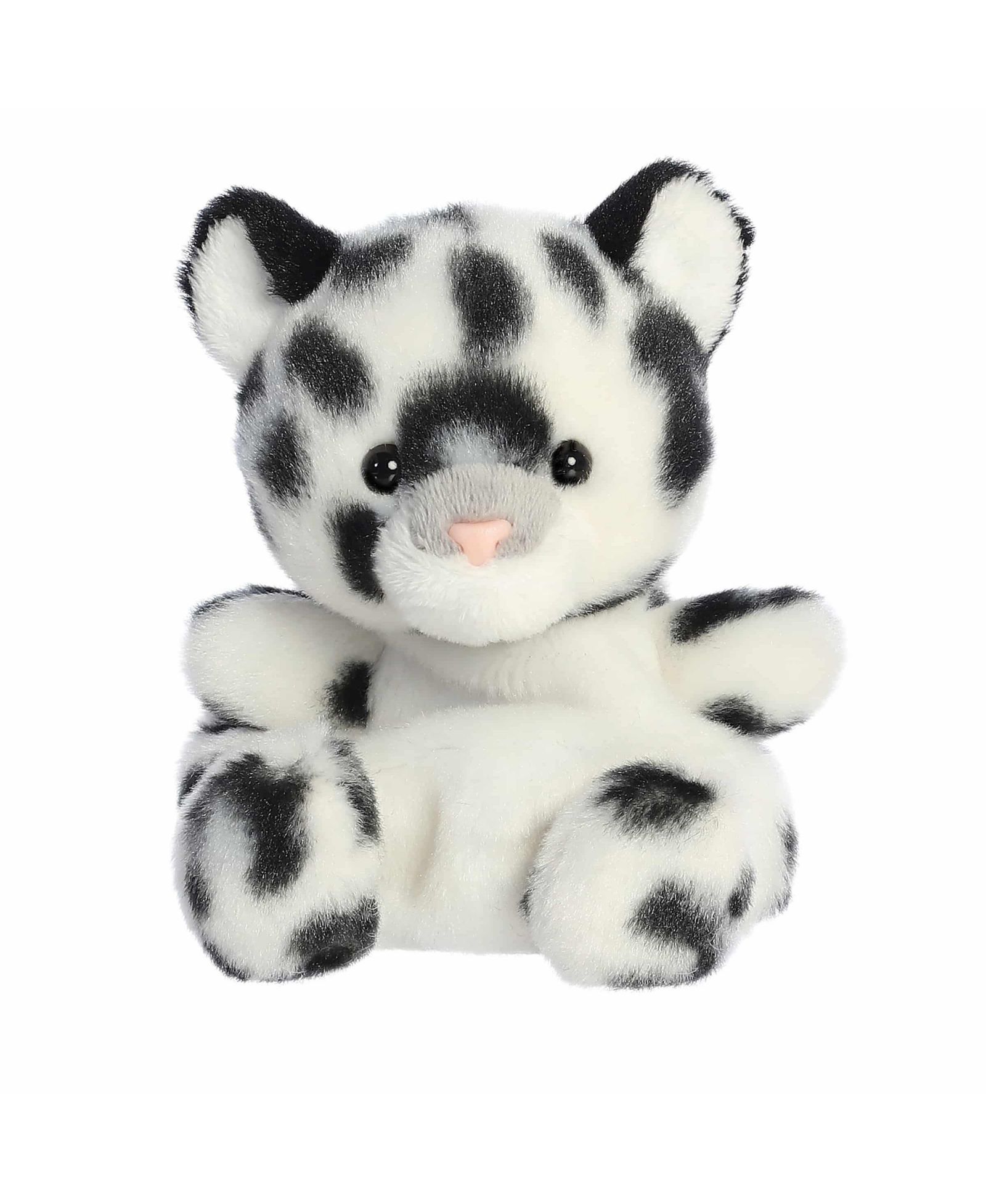 Плюшевая игрушка Aurora Mini Kaia Snow Leopard Palm Pals White 5"