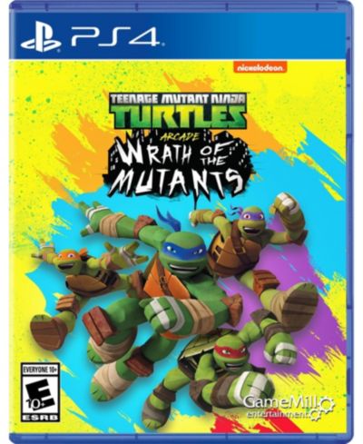 Game Mill Teenage Mutant Ninja Turtles: Wrath of the Mutants файтинг с локальным кооперативом PlayStation 4
