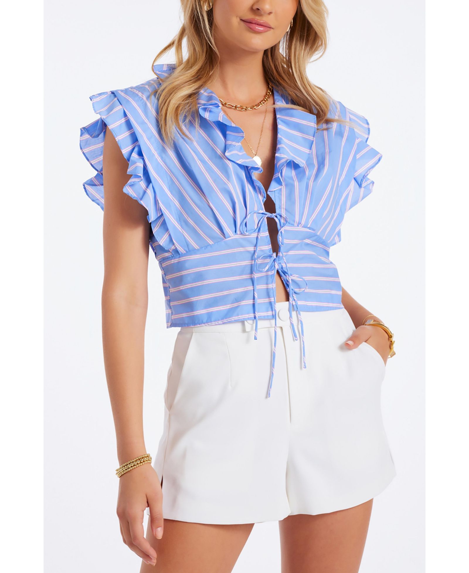 Bishop + Young Women's BISHOP + YOUNG Raphael Ruffle Top