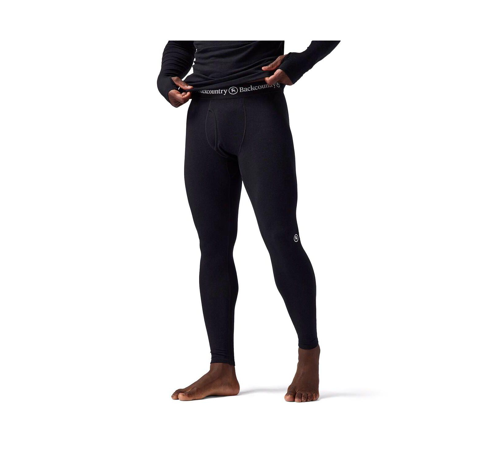 Backcountry Men's Cedars RWS Merino Lt-Wt Baselayer Bottom Lightweight Long Underwear Bottoms