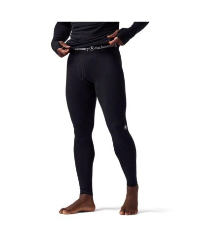Backcountry Men's Cedars RWS Merino Lt-Wt Baselayer Bottom Lightweight Long Underwear Bottoms