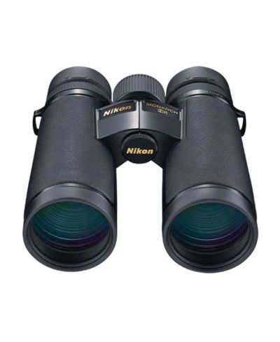 Nikon 10x42 Monarch HG Roof Prism Binoculars, \6.9 Degree AOV, Black
