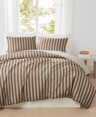 Truly Soft Weston Stripe 3-Pc. Duvet Set, King