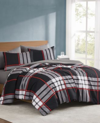 Truly Soft Danbury Plaid 3-Pc. Duvet Set, Full/Queen