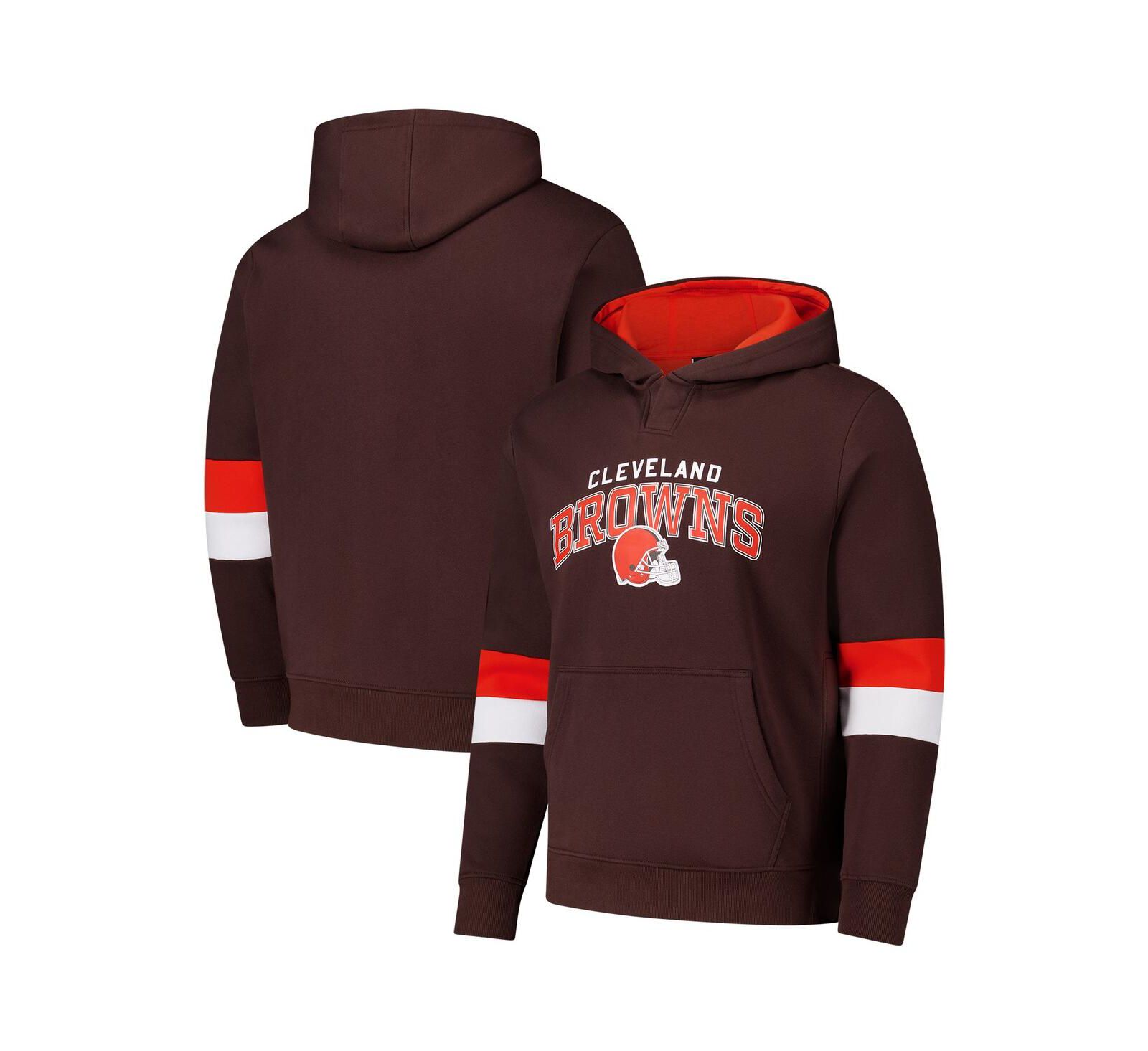 Мужское худи G-III Sports by Carl Banks Cleveland Browns Adaptive Faceoff Pullover