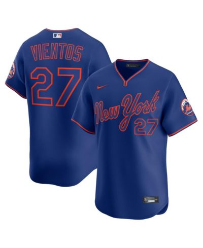 Nike Мужская джерси New York Mets Mark Vientos Royal, лимитированная серия