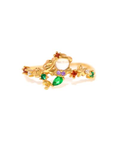 Girls Crew Disney Princess The Little Mermaid Ariel Crystal Ring