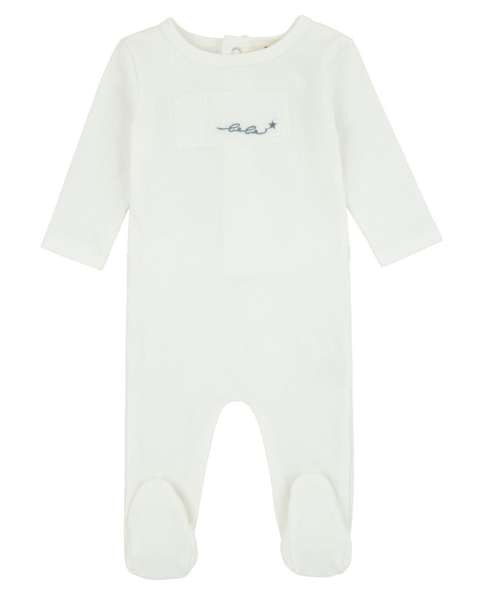 NoggiWear Baby Muslin Patch Cotton Layette Footie