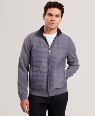 Ted Baker Men's Durano Funnel Collar Quilted Jacket