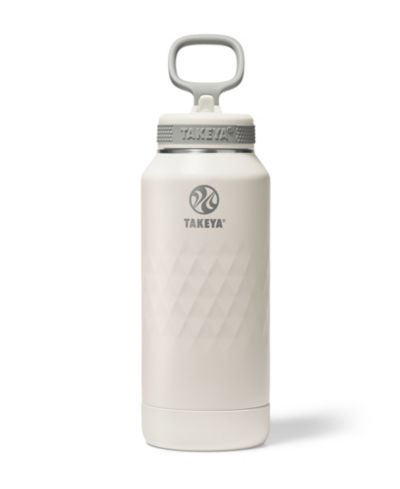 Takeya Sport 32 oz. Triple-Insulated Water Bottle with Straw Lid